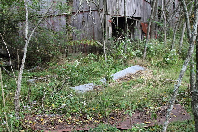Old Barn Site Sep. 2012.