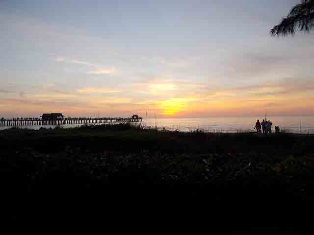 Naples Pier Sunset 2013.