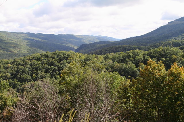 Mountain View From Little Black Mountain In Harlan County, KY 2014.