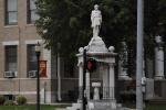 General Robert E. Lee Shows Up In Front Of Kentucky Court Houses In Towns Where Fallen Civil War Soldiers Are Honored.