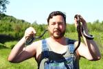 Will With Racer And Rat Snake 2013.